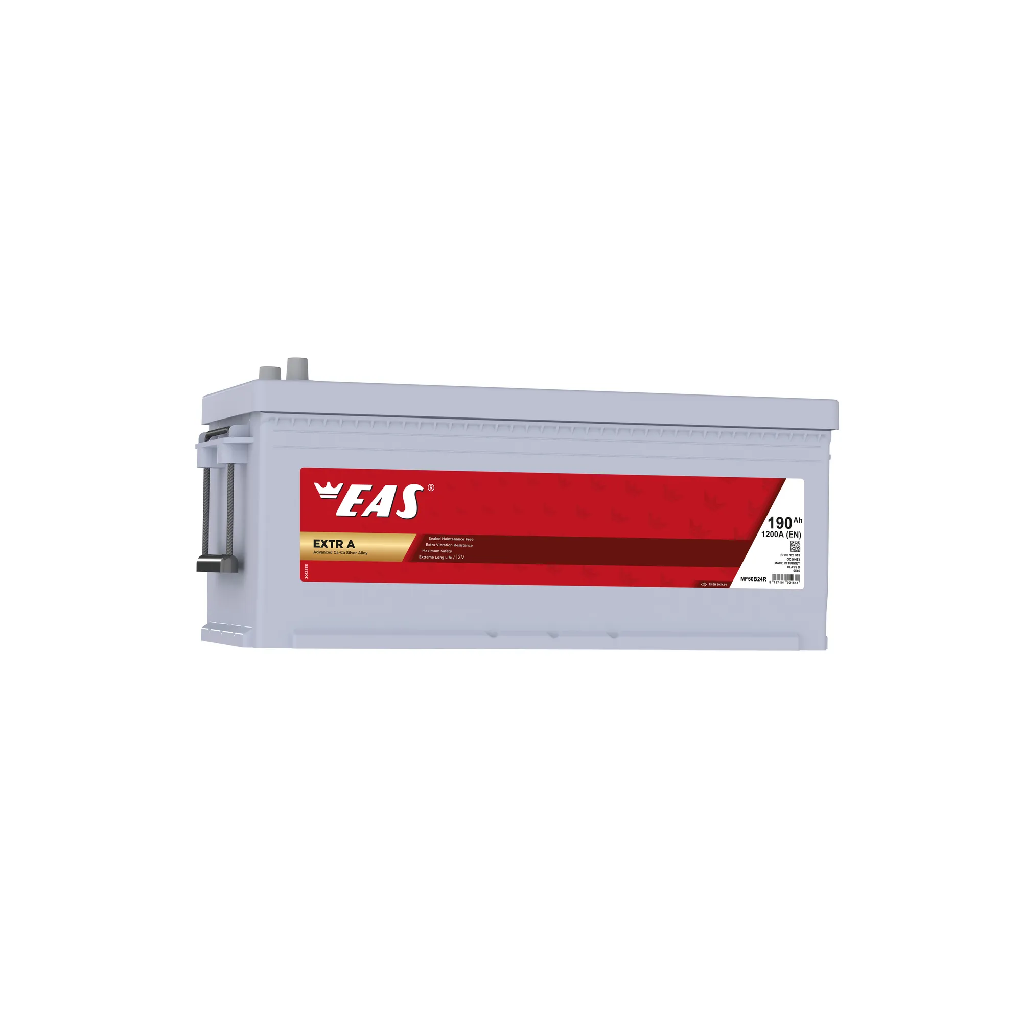 Аккумулятор EAS SMF 190 А/ч L+(3) 513x276x240 C EN 1200 А
