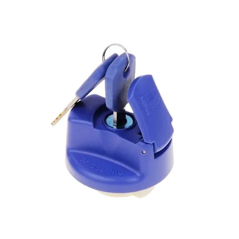 Крышка бака AdBlue D=40mm (с ключом) пластмасса синяя [KN-090] ATD ATD74403