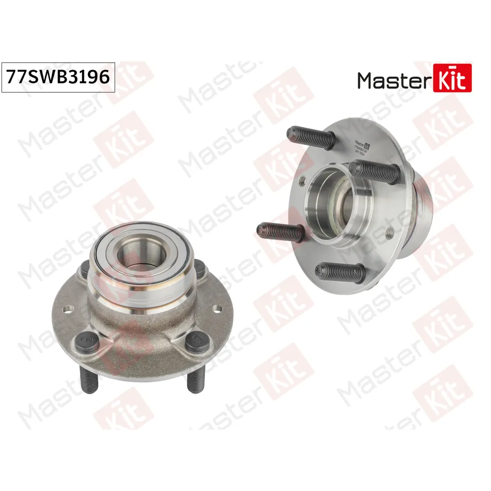 Ступица в сборе с подшипником зад. MASTERKIT 77SWB3196