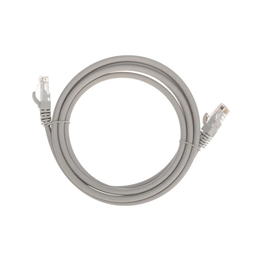 Патч-корд U/UTP CAT 6, RJ45-RJ45, 26AWG, LSZH, серый, 2м REXANT 02-0290-2