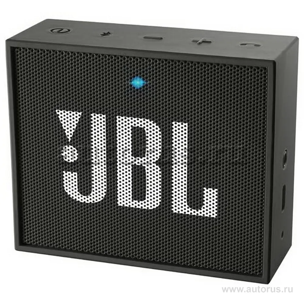 Колонка портативная  JBL GO, Bluetooth, AUX, черная