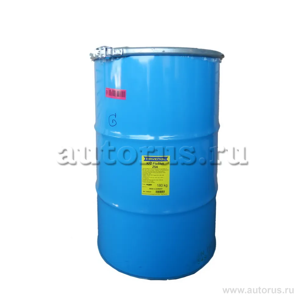 Смазка пластичная для централизованных систем RAVENOL KFZ-Fliessfett ZSA 180 кг Ravenol 1340107-180