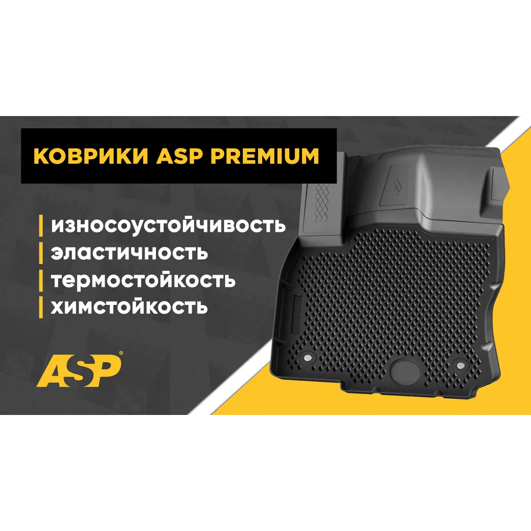 Коврики компл. VW Tiguan I (2007-2016) Premium ASP AEVS1506