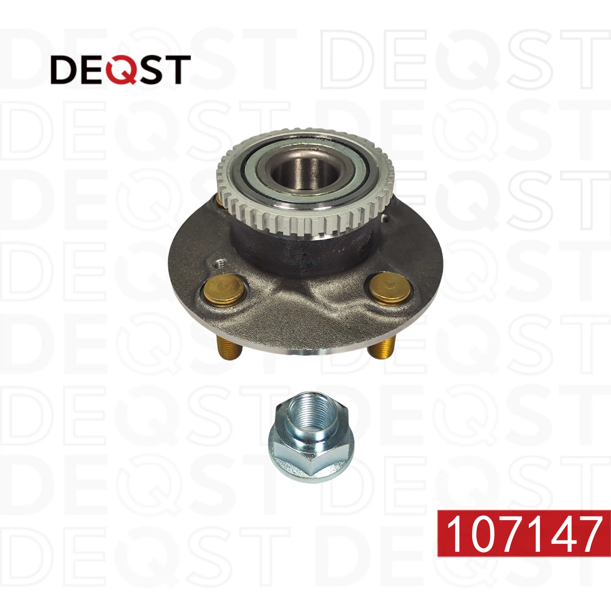 Подшипник ступицы зад, SUZUKI BALENO 2WD 95-, LIANA 01/-ABS/ DEQST 107147