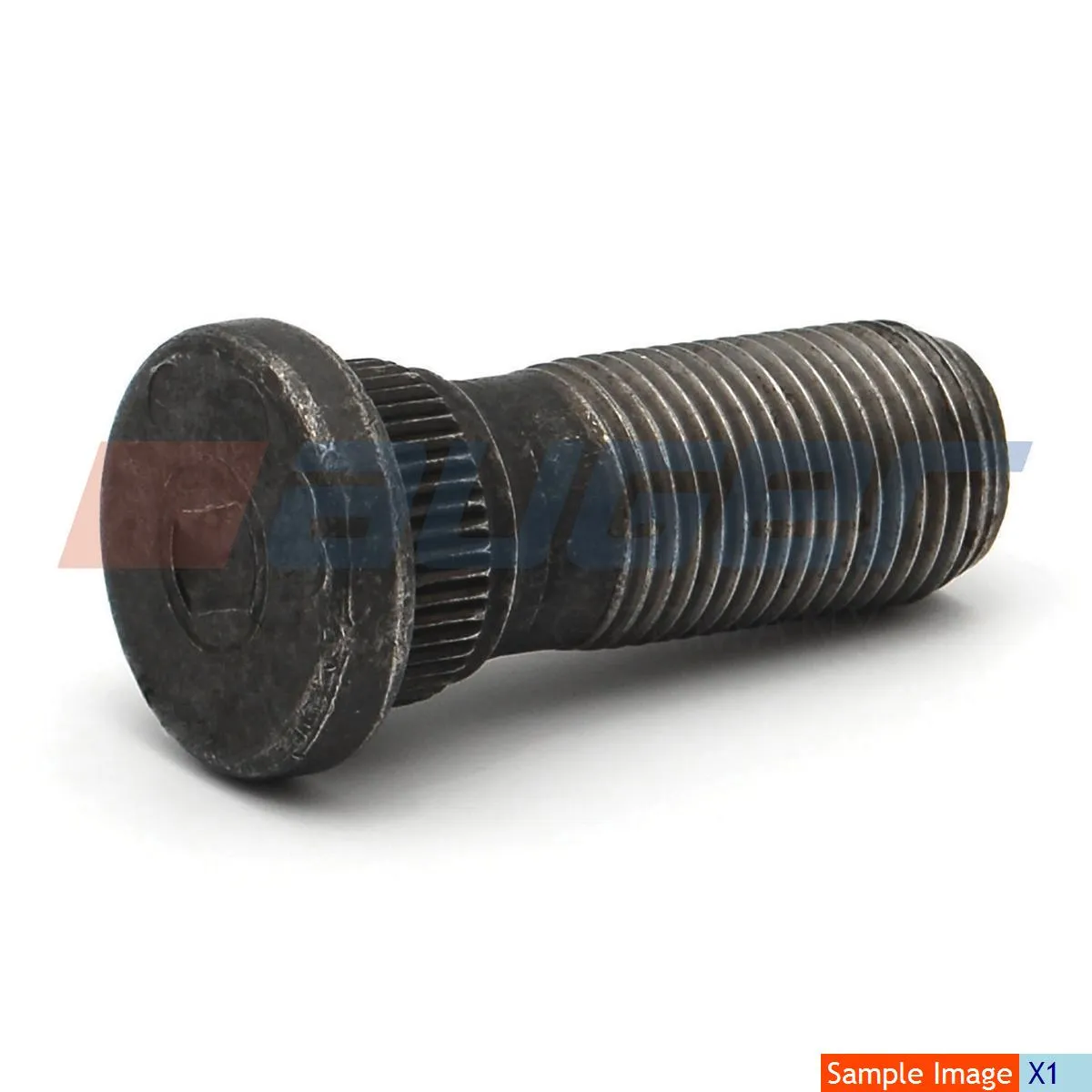 Болт С И колесный (шпилька) М16х43х1,5 Р 30 d 18,5 кругл. шляпка RVI AUGER 91140