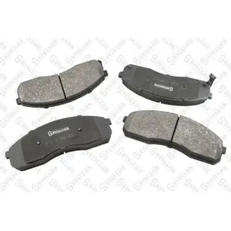 Колодки дисковые п. с антискр. пл. KIA Carnival 2.5i V6/2.9CRDi/3. STELLOX 000 278B-SX