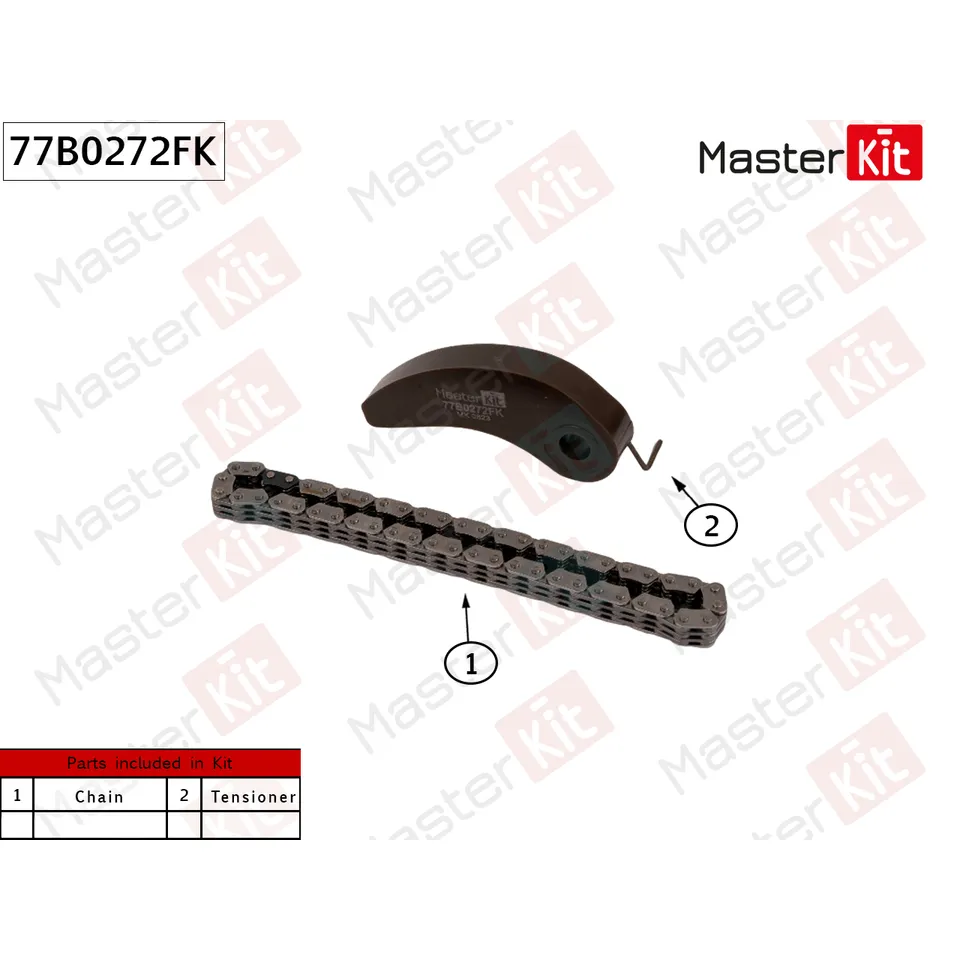 Комплект цепи масляного насоса MASTERKIT 77B0272FK
