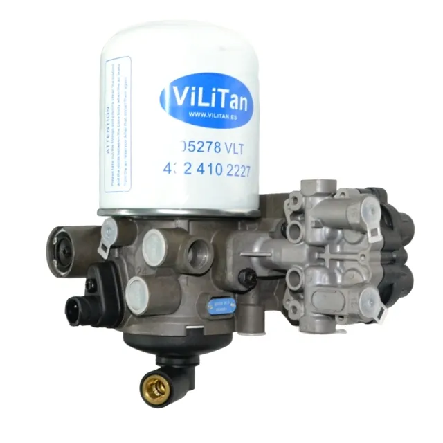 Блок подготовки воздуха в сборе [ZB4601] 11,0BAR, 24V (осушитель LA8105 +клапан AE4608) IVECO VILITAN 05754VLT