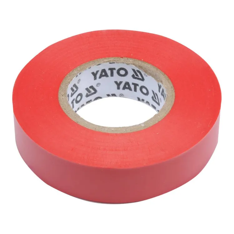 Изолента 15 мм x20 м красная YATO YT81592