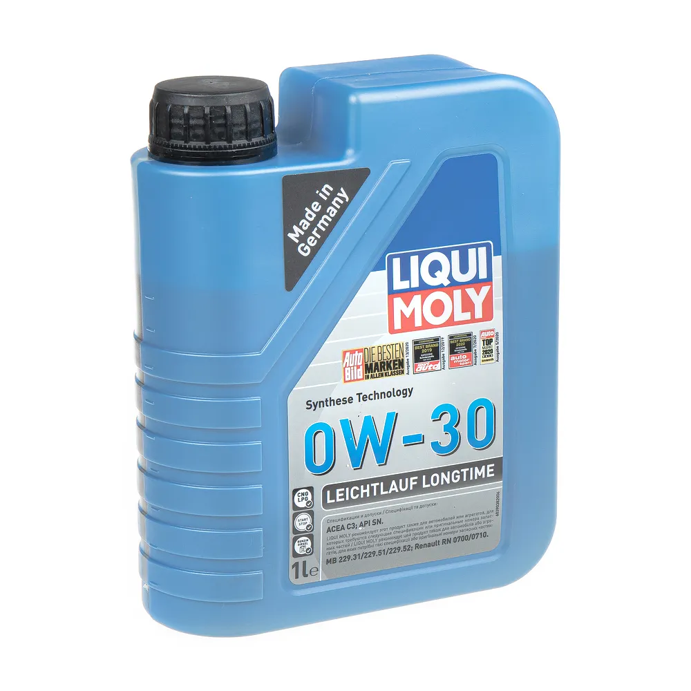 Масло моторное LIQUI MOLY Leichtlauf Longtime 0W-30 синтетическое 1 л 39038
