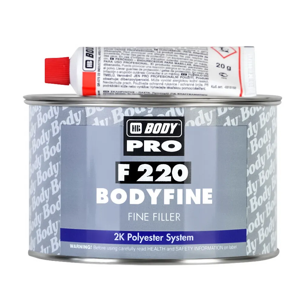Шпатлевка 220 Fine, 1кг BODY 2200100001