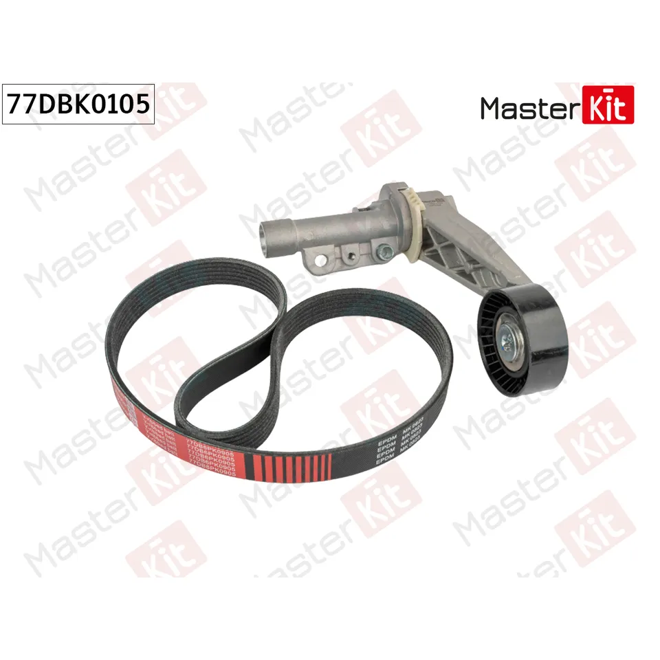 Комплект ремня приводного Peugeot 308 II 2013 - MASTERKIT 77DBK0105
