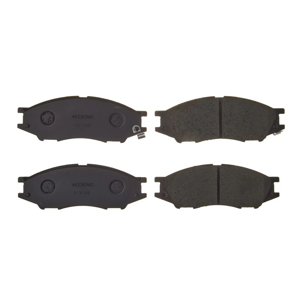 Колодки тормозные перед NISSAN MARCH K11 CUBE Z10 SUNNY B15 98- BLUEBIRD G10 00-05 AKEBONO AN614WK