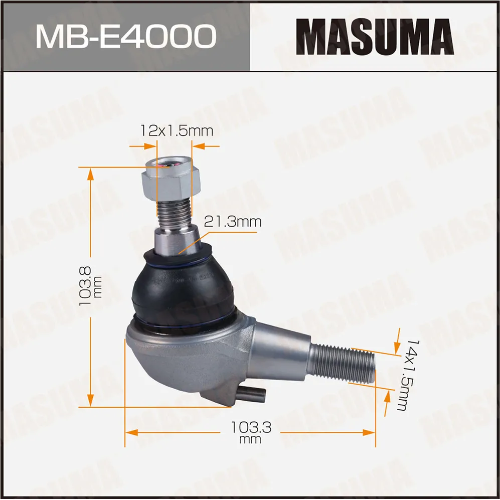 Опора шаровая MASUMA MBE4000