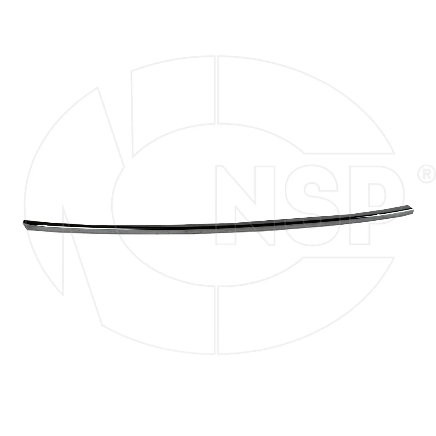 Молдинг решетки бампера переднего левой SKODA Octavia A7 (17-) (хром) NSP NSP085E08537672ZZ