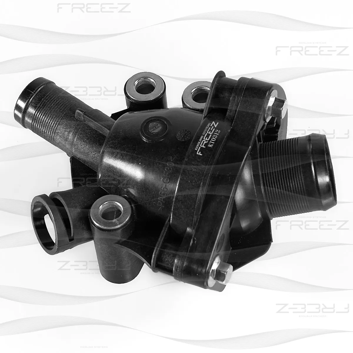 Термостат FORD Focus/Kuga/Mondeo/S-Max 05->VOLVO C30/C70/S40 FREE-Z KT0312