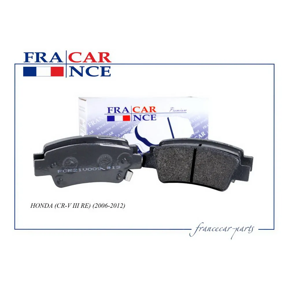 Колодка дискового тормоза 43022-SWW-G02/FCR21V009 (задняя) FRANCECAR