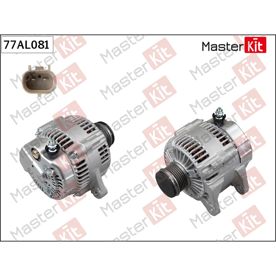 Генератор JEEP CHEROKEE 2.4, GAZELLE MASTERKIT 77AL081
