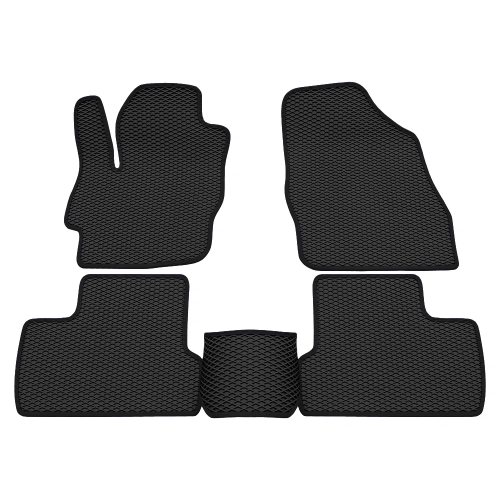 Коврики в салон EVA Ромб Mazda 3 (09-13) Черный кант Rezkon 9023010101