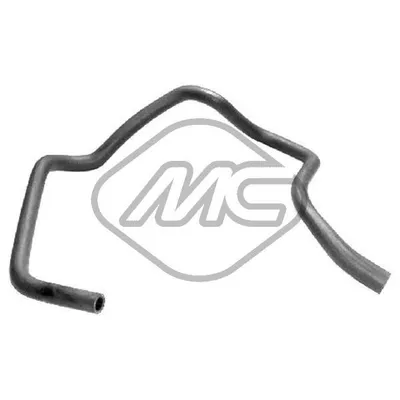 Шланг радиатора FRD FIESTA -89 1.3 Metalcaucho 08766