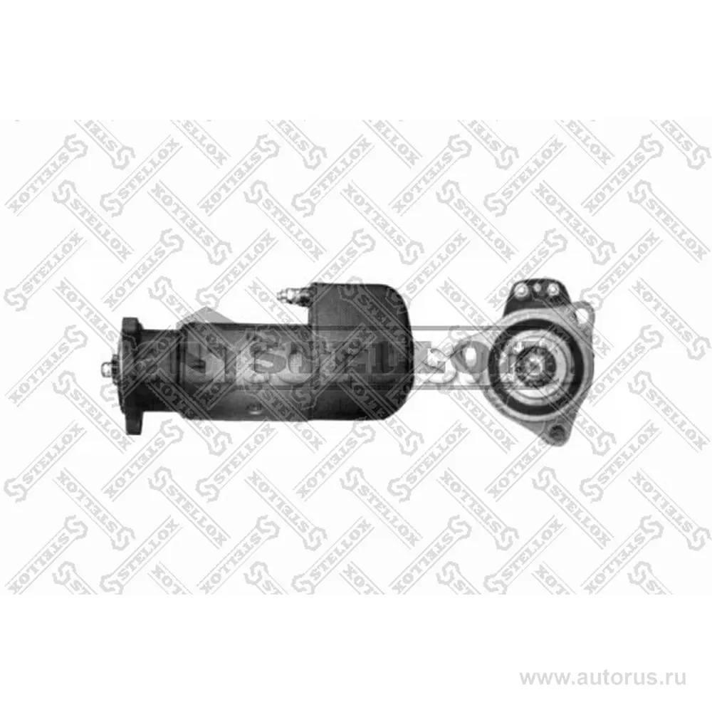 Стартер 24V-6.6KW 11зубьев 75°влево Iveco 190-26/220/240/260-30 STELLOX 88-02015-SX