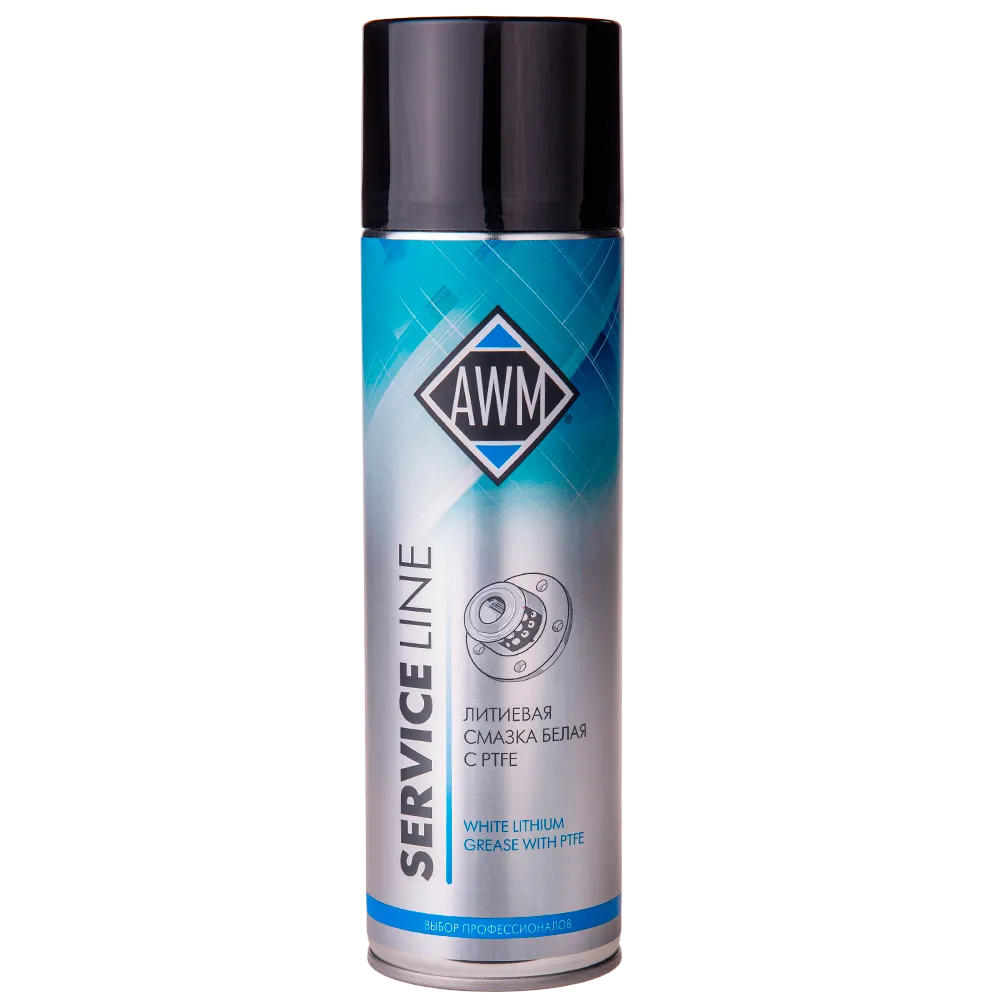 Смазка литиевая белая с PTFE (AWM) (650 мл)