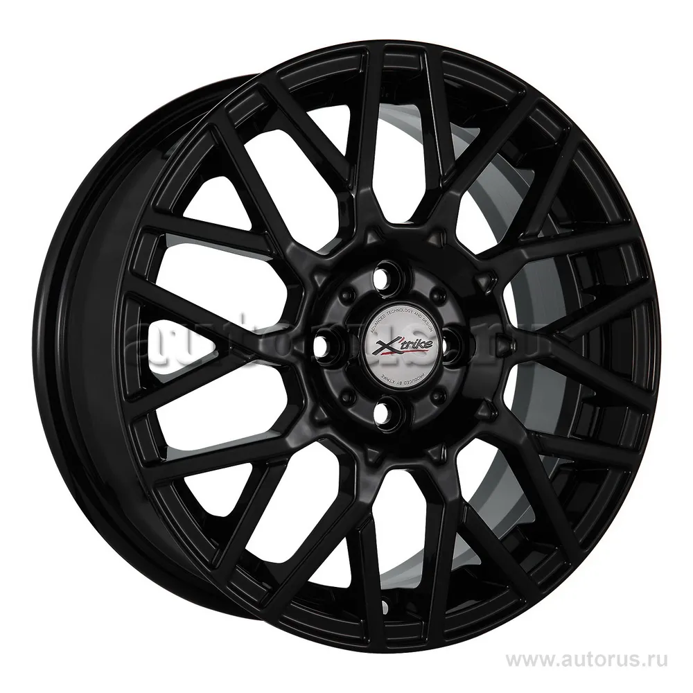 Диск литой R16 6.5J 4x108/63.35 ET45 X-trike X-125 BK 68183