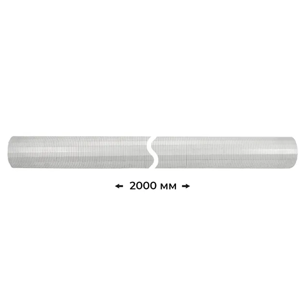 Гофра глушителя 110х2000 Оцинковка L2000mm EXOVO 04307E