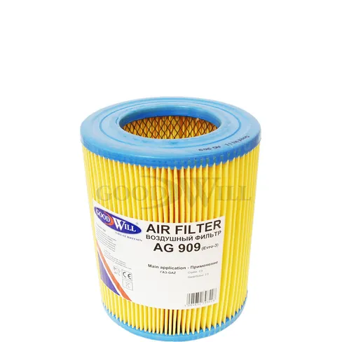Фильтр воздушный ГАЗ, ГАЗель, Соболь - 2.5 (дв.CHRYSLER) - Евро-3 GOODWILL AG 909
