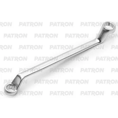 Ключ накидной изогнутый на 75 градусов, 13х16 мм PATRON P-7591316