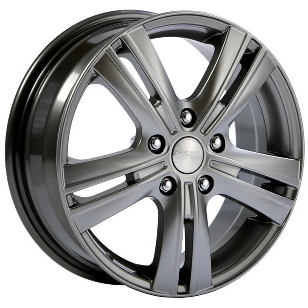 Диск литой R16 6J 5x114.3/67.1 ET45 СКАД Багира грей 1660034