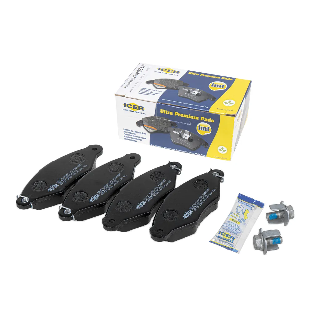 Колодки передние RENAULT CITROEN PEUGEOT NISSAN ICER 181204-702