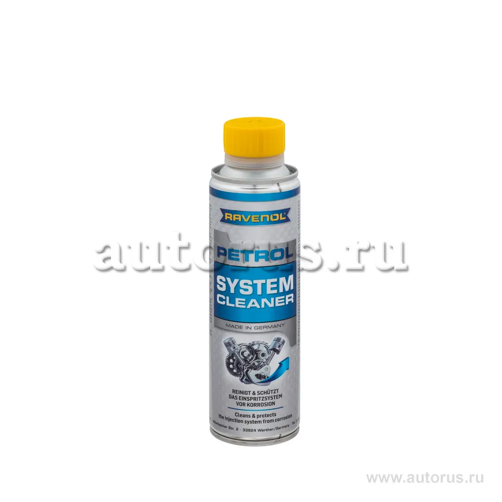 Присадка-очиститель топливной системы бензиновых двигателей RAVENOL Petrol System Cleaner 0,3 л Ravenol 1390202-300
