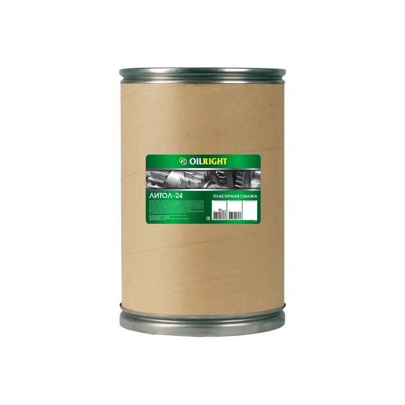 Смазка Литол-24 21кг барабан. OILRIGHT 6052