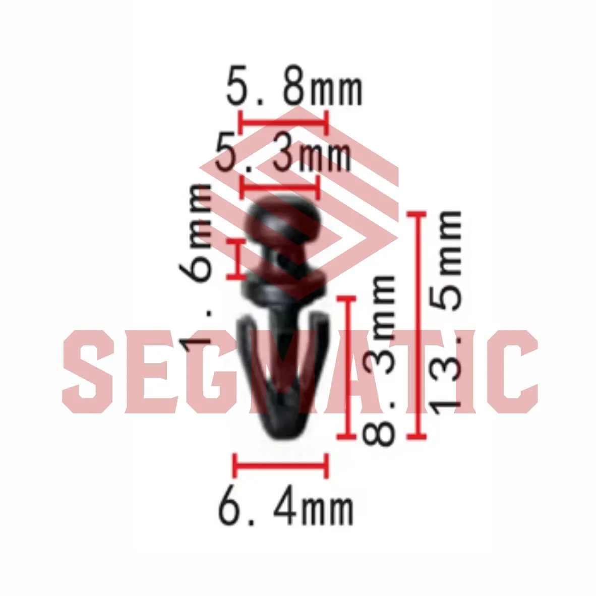 Клипса пластмассовая FORD SEGMATIC SG70203490