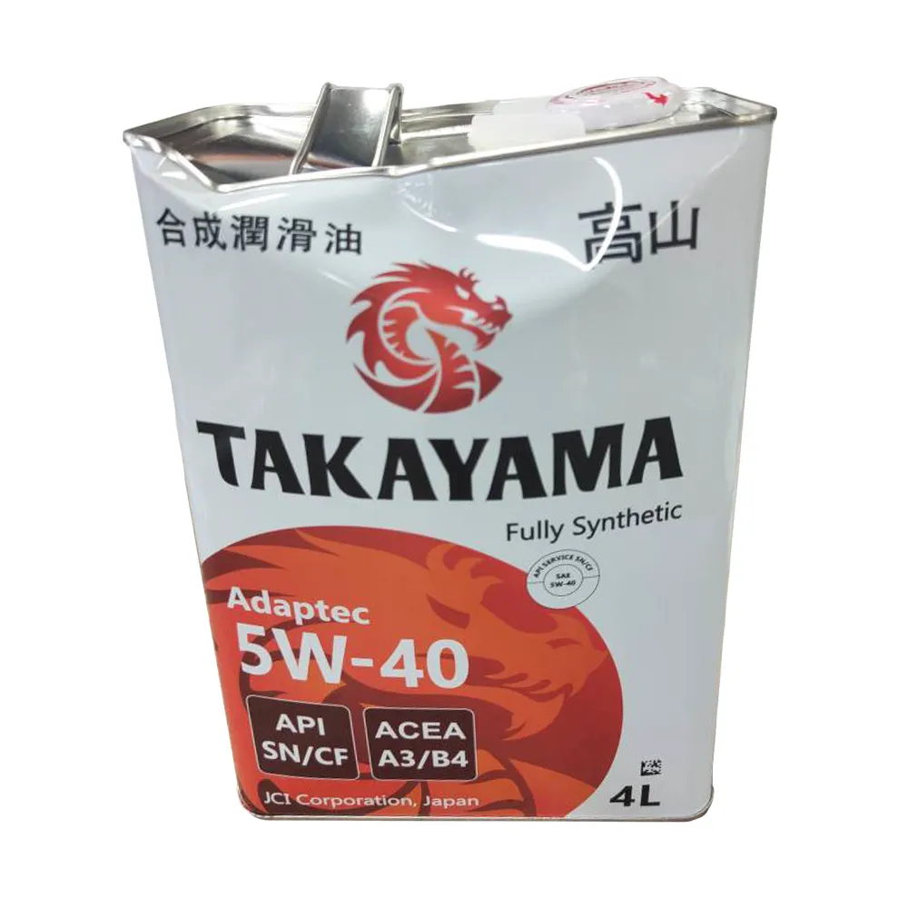 Масло моторное Takayama SAE 5W-40 4 л УЦЕНКА! 605587-N6