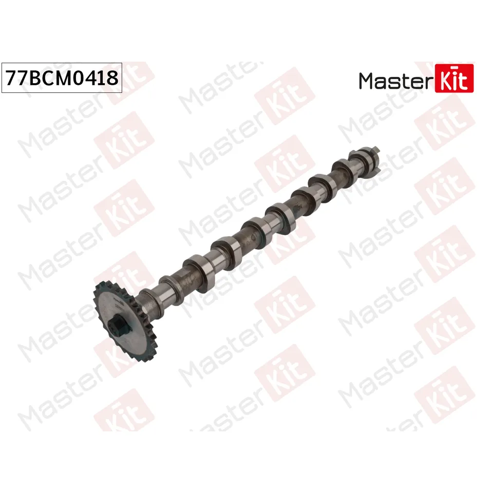 Распредвал выпускной Kia RIO IV (YB, SC, FB) 2017 - D4FB/D4FD/D4FA/D4FC MASTERKIT 77BCM0418