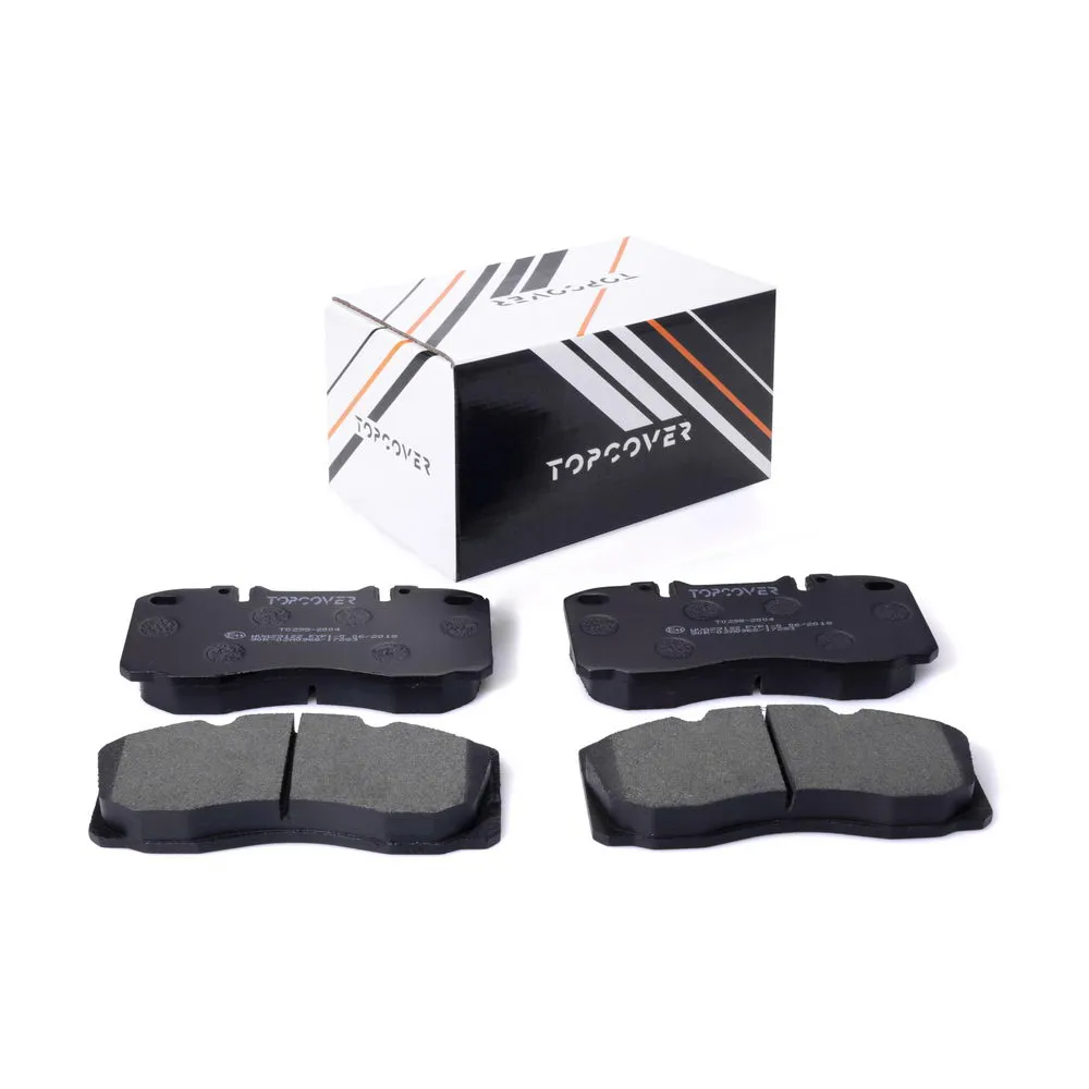 Колодки тормозные передние к-кт TOPCOVER T02982004