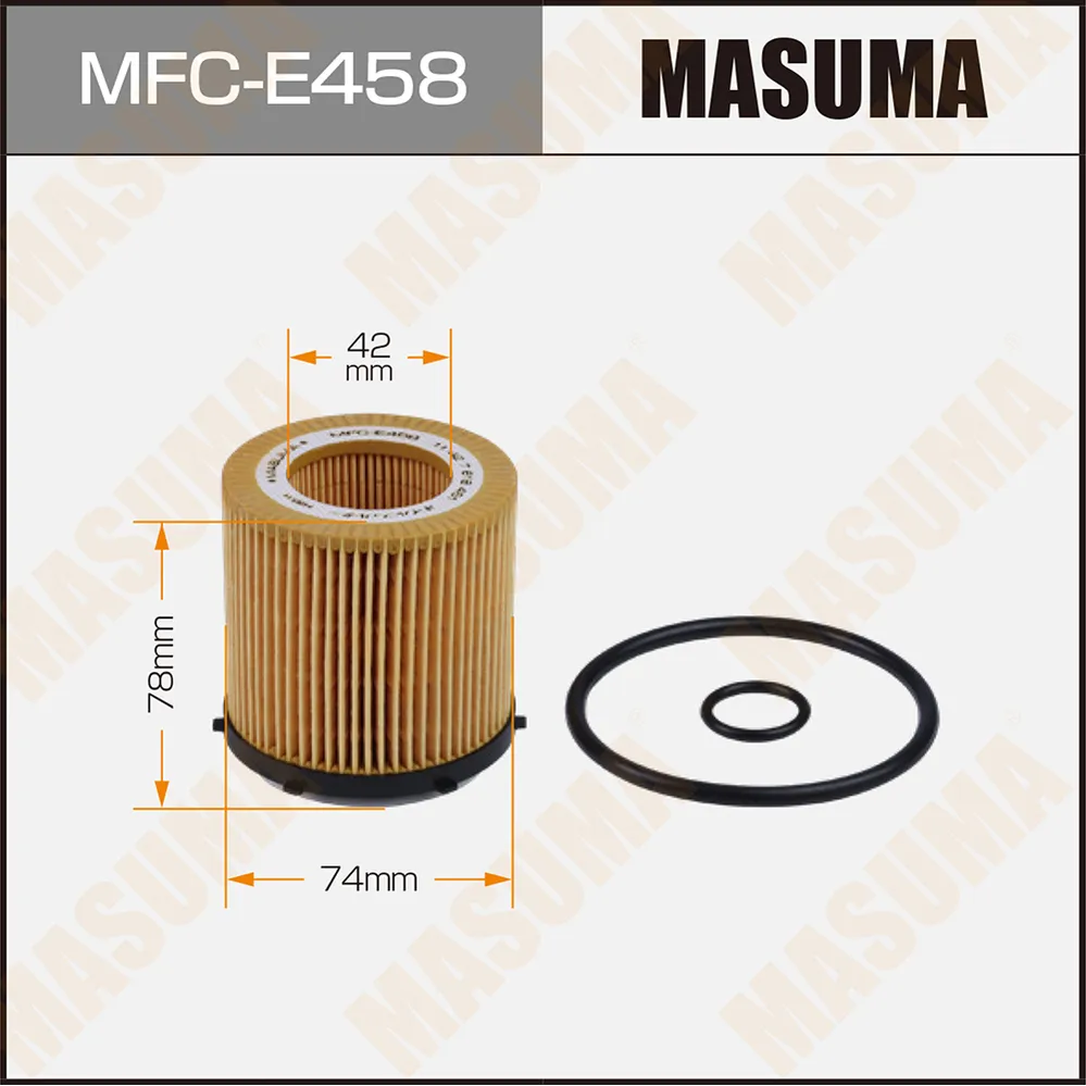 Фильтр масляный BMW 3-SERIES (F30) MASUMA MFC-E458