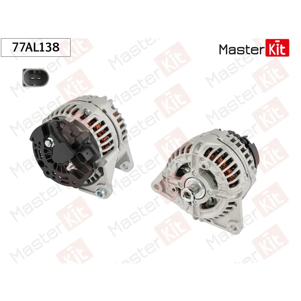 Генератор IVECO DAILY III/IV/V, FIAT DUCATO 140A MASTERKIT 77AL138