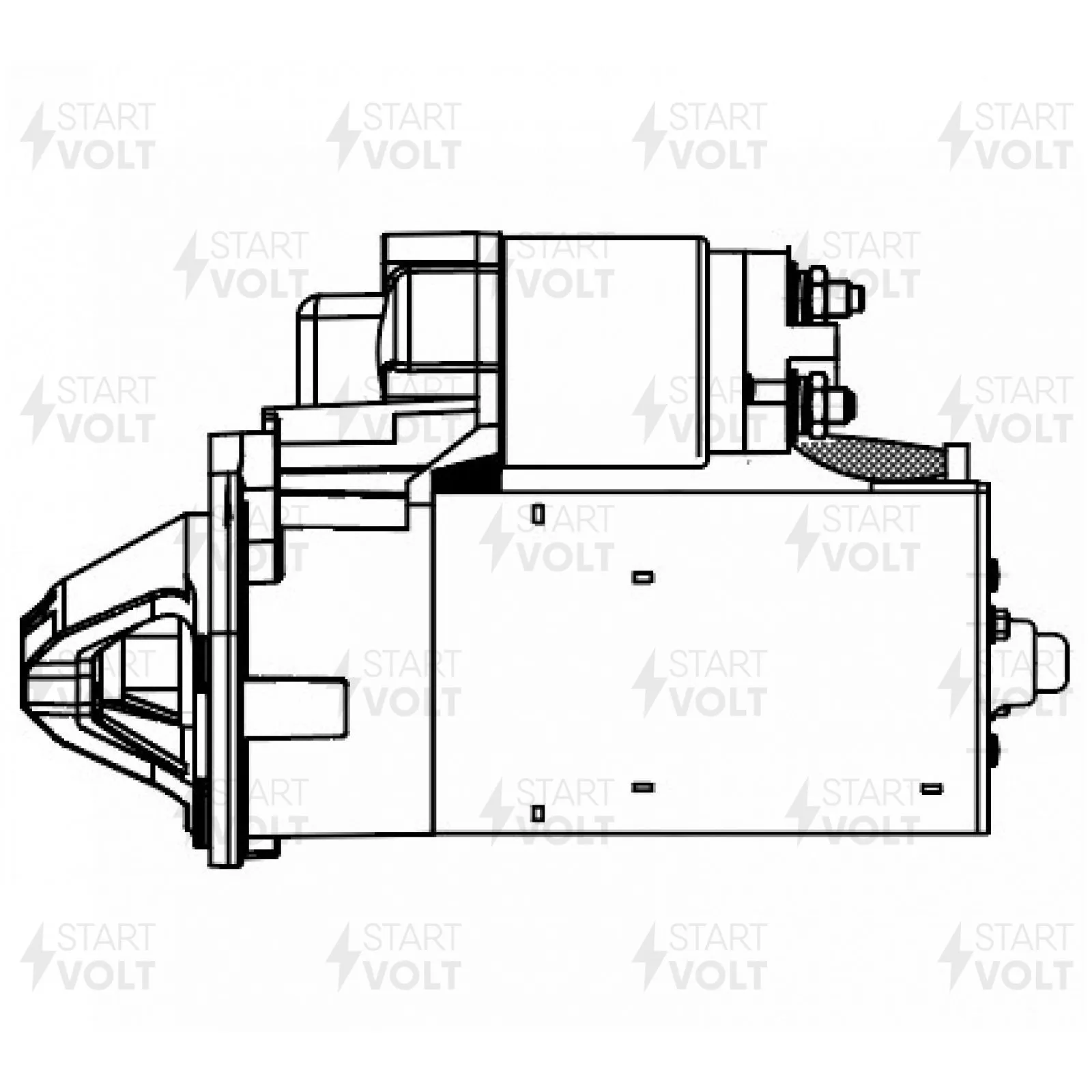 Стартер 2 кВт STARTVOLT LSt 1035