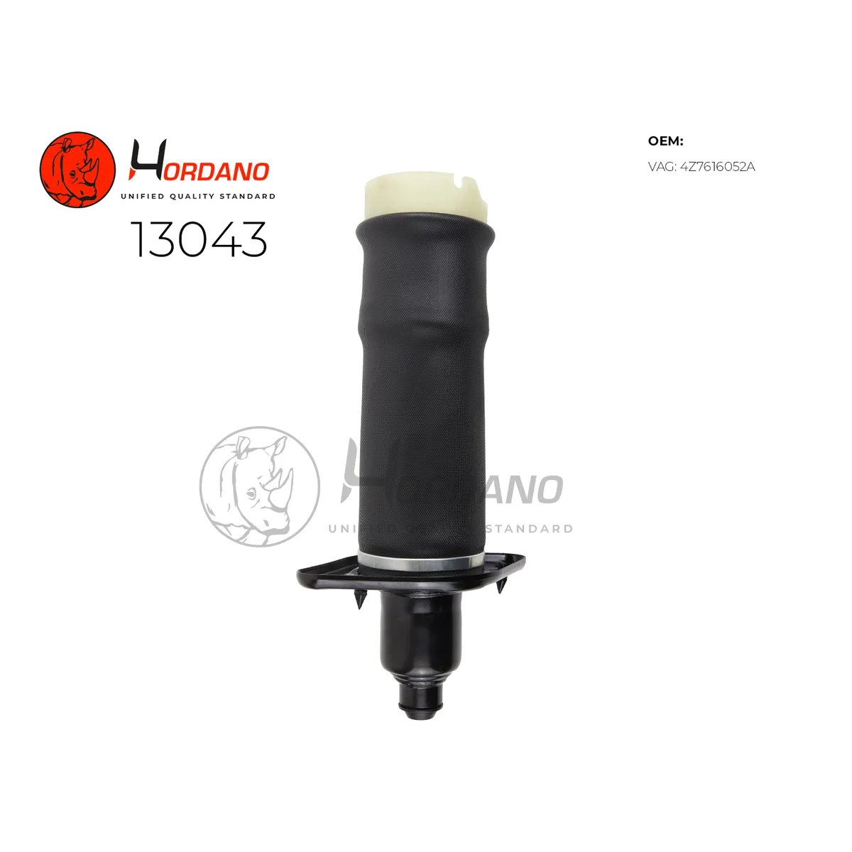 Задний правый пневмобаллон AUDI A6 Allroad C5 (2000-2006) Hordano 13043