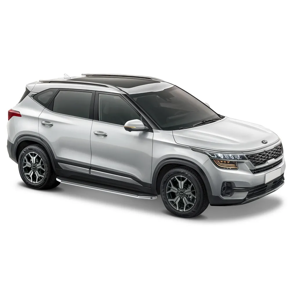 Порог-площадка Premium A180ALP + комплект крепежа, RIVAL, Kia Soul 2019, Kia Seltos 2019 Kia Seltos, Soul A180ALP.2805.1