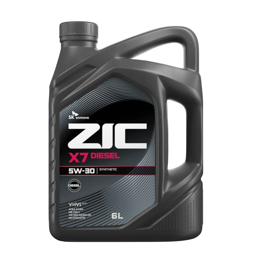Масло моторное ZIC X7 Diesel 5W-30 синтетическое 6 л 172610