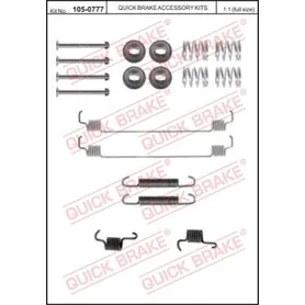 Ремкомплект установочный барабанных колодок QUICK BRAKE 1050777