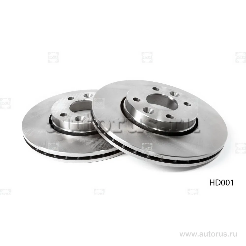 Диск тормозной передний (260X22) LADA LARGUS/VESTA/X-RAY / NISSAN NOTE/TIIDA/MICRA HOLA HD001