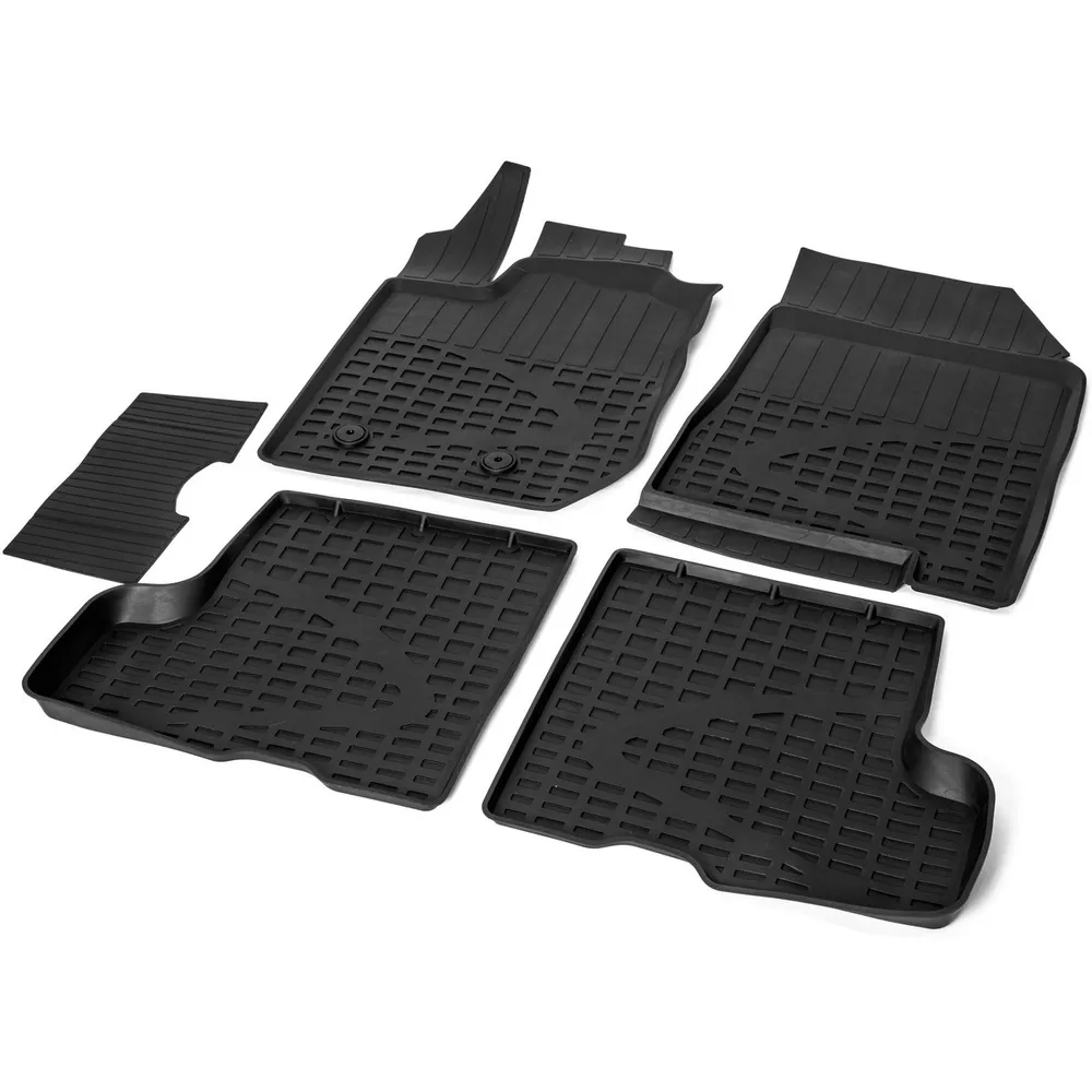 Коврики салона литьевые, RIVAL, для Lada Xray хэтчбек, хэтчбек Cross (с вещевым ящиком и без) 2016- LADA X-Ray 66007002