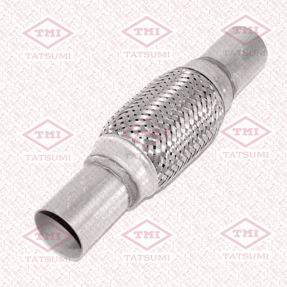 Труба гофрированная с внутренним плетением (с патрубками) 45X152-280 innerbraid with pipes TATSUMI TKA2001