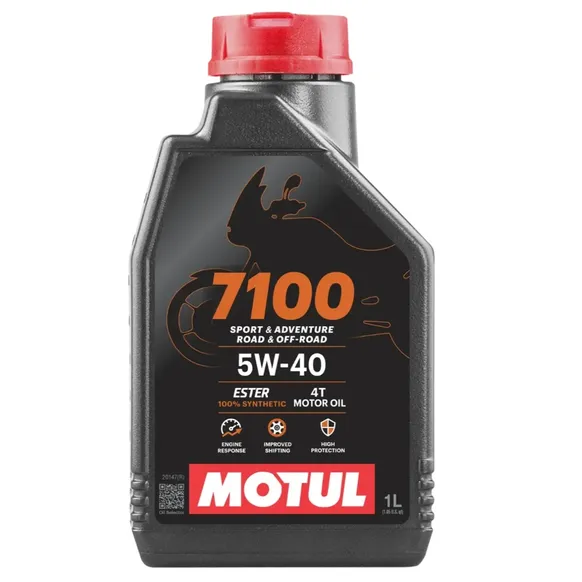 Масло моторное 4T Motul 7100 4T 5W40 1 л 104086