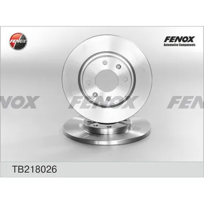 Диск тормозной передний CITROEN BERLINGO/C3 FENOX TB218026